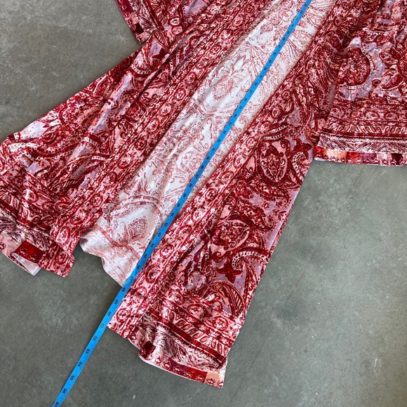 NWT Free People Enchanted Robe Maxi Velvet Small - Picture 6 of 8